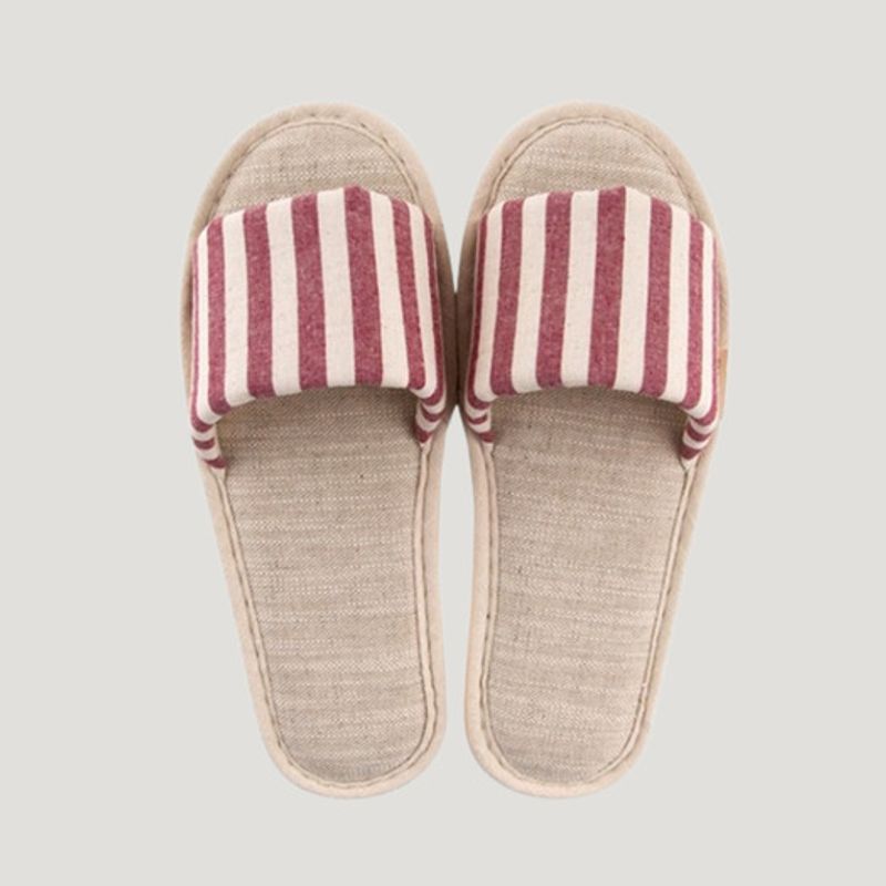 Sosomoso Line Living Room Slippers 2 Colors