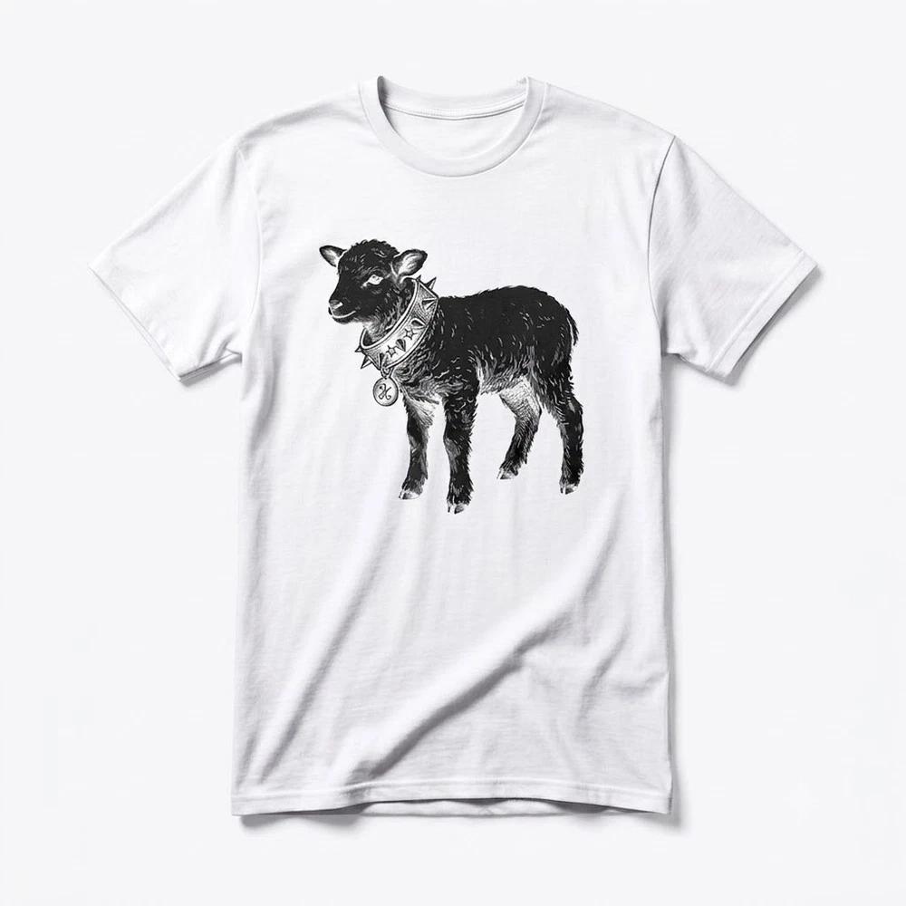 Punk Sheep Punk Rock Emo Punk White TShirt S