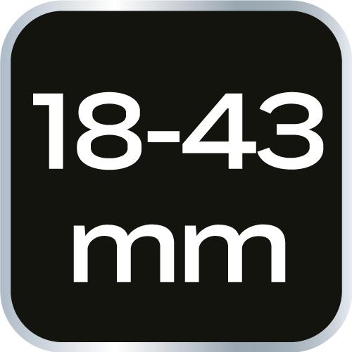 Bearing Puller 18 - 43 X 70 Mm