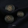 Sweater Button Top Women'S Round Coat Resin Button Cartoon Children'S Button Cardigan Jacket Cute Button High-End