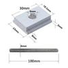 CNC Router Hold Down Clamp Anti-corrosion Aluminum Alloy for T Tracks Universal