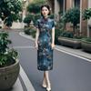 2025 Retro-Style Qipao: Chinese Bone-Piercing Design for Young Women, Daily Wear, Modern National Trend