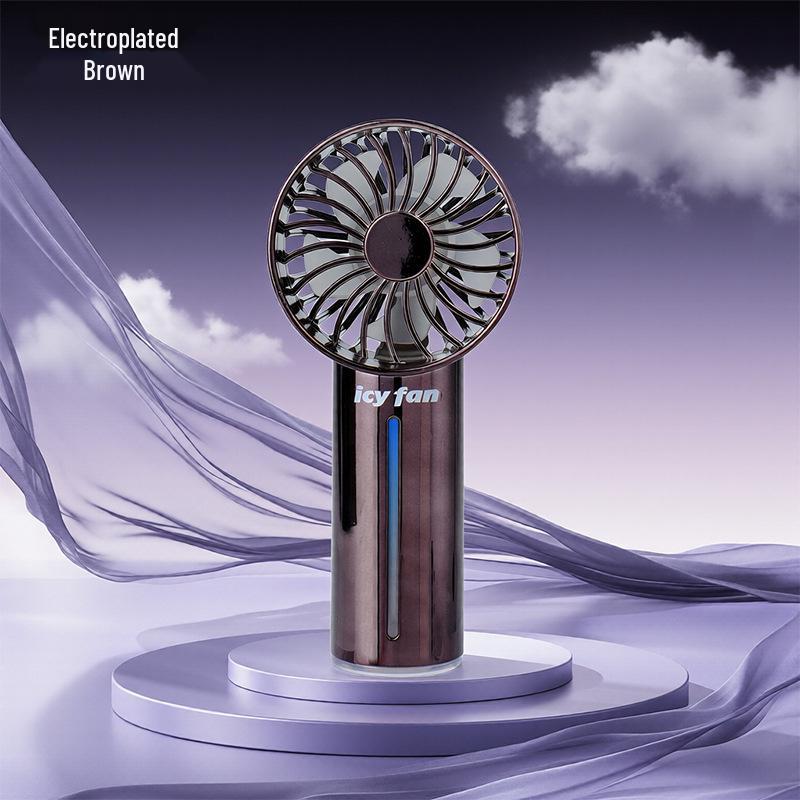 2026 Cool Eye-Catching USB Rechargeable Portable Spray Fan with Large Wind Power for Summer Cooling Custom/Wholesale/Cross-border