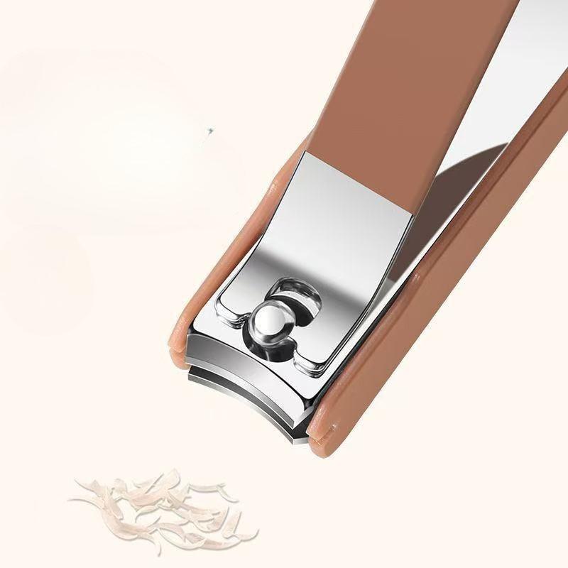 Portable Durable Anti-Splash Nail Clipper Set Hand in Hand with ManicureTools Nail Clippers Protection Tool Manicure 7Sets
