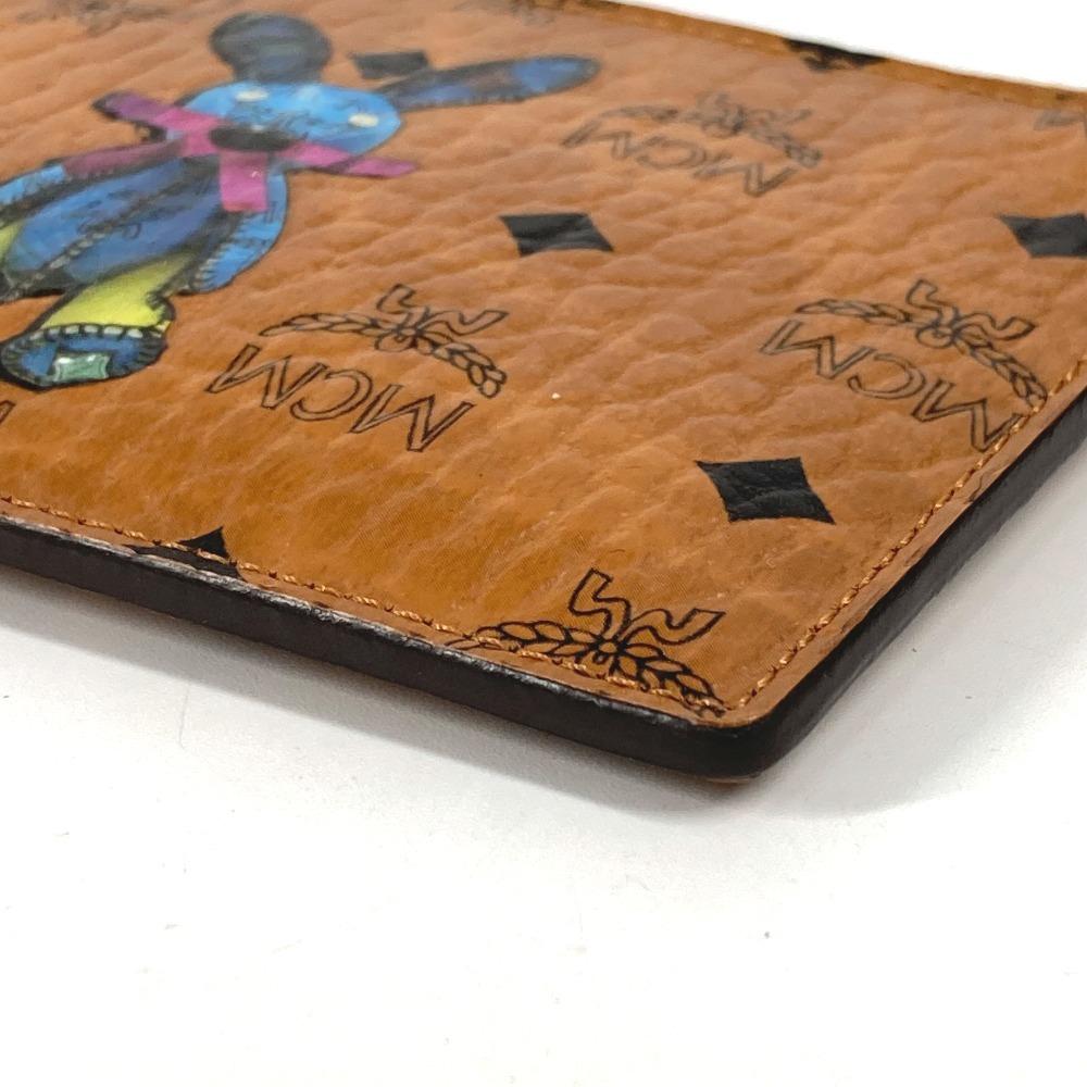 MCM Vicetos logo Wallet Coin Compartment with key ring coin purse