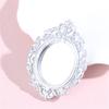 Furniture Miniature Mirror Mirror Doll Wall Room 1/12 Dollhouse House Mirror Miniature Frame Accessories