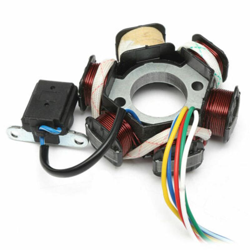 GY6 Scooter Modified Accessories Start Coil High Voltage Package Igniter Spark Plug Assembly