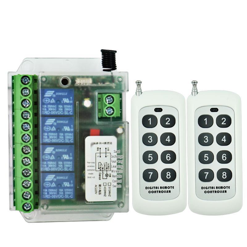 220V Multifunctional Wireless Remote Control Switch & Smart Receiver
