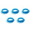 A96I-5Stk 10M 32,8Ft 6mm x 4mm Pneumatischer Polyurethan PU Schlauch Rohr Blau