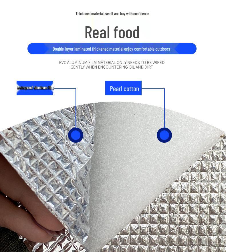Waterproof Outdoor Camping Mat: Thick, Moisture-Proof, Portable Picnic & Sleeping Pad