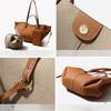 Tote Bag Large-capacity High-end Handbag Genuine Leather Women's Bag Commuter Fashion Crossbody Bag Casually