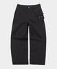 PLACESTUDIOMAN Multi-Side Pocket Wrap Design Cut Wide Cotton Pants_3 Colors
