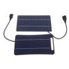 2W Solar Charger Portable W/Usb-C Fast Charging For Phone Power Banks Camping Hiking Emergency Power Supply
