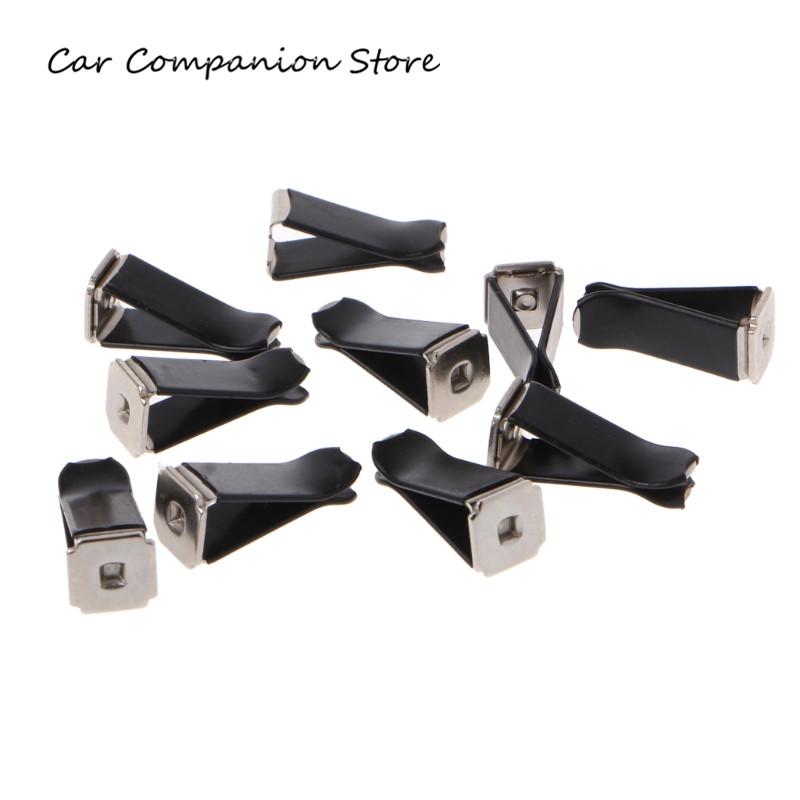 

10 шт., автомобильный кондиционер, автомобильная розетка, зажимы для духов, вентиляционные зажимы, автоаксессуары чёрный