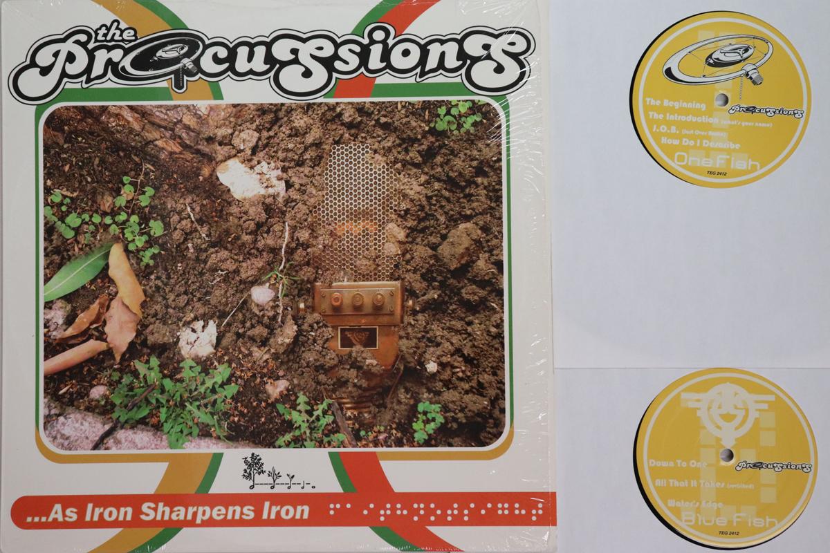 

LP Record PROCUSSIONS ...as Iron Sharpens Iron TEG2412 BASEMENTALISM 2006 US Rap HipHopRB Used