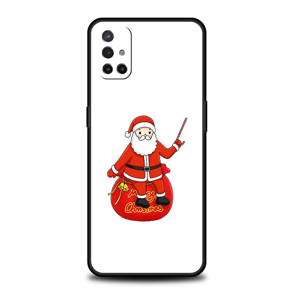 Phone Case For OnePlus 12 11 10 9 Pro 9T 12R 10R 9R 9RT 10T 8T 8 7 6T 7T Nord 2T CE 2 5G N200 N10 Cover Christmas Santa Claus