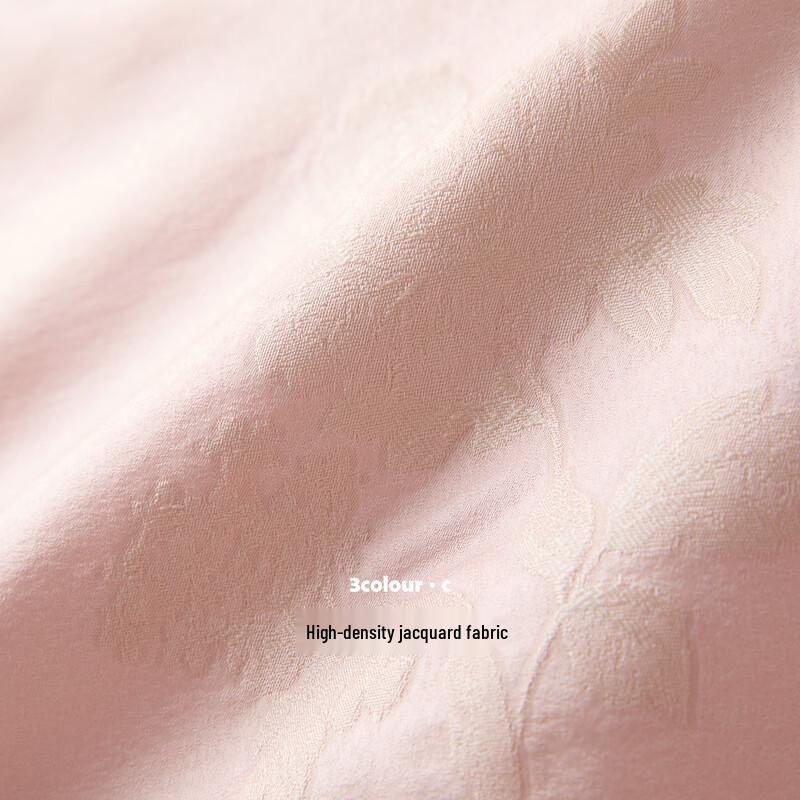 Sancai 2026 Spring Jacquard Disc-Button Cotton Jacket