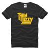 T-sihrt 3d Heavy Metal Rock Band Thin Lizzy T Shirt Men Tops Music Pop Men T-shirt Short Sleeve