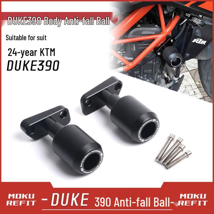 Engine Protection Bars & Anti-Fall Balls for KTM DUKE390 (2024-2025)