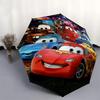 1pc Disney Cars Pattern Umbrella, Fashionable, Personalized, High-Value Folding Umbrella, a Must-Have for Summer, 8-Rib Durable Iron Frame,