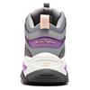 Skechers Outdoor Fashion Versatile Thick Sole Breathable Height Increasing Rebound Mid-Top Casual Shoes Women casual shoes Gray Purple 180133-PRMT
