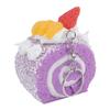Anxiety Relief Fruit Cake Roll Squeezed Toy Super Soft Slow Rebound Fidget Toy  for Kids Adults