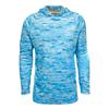 UPF50 + Outdoor Sunscreen Fishing Clothes Ice Silk Light Breathable Cool Quick-drying T-shirt Hooded