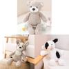 Cute Unicorn Rabbit Panda Plush Toy With Short Pile Fabric For Kids Gift And Comfort