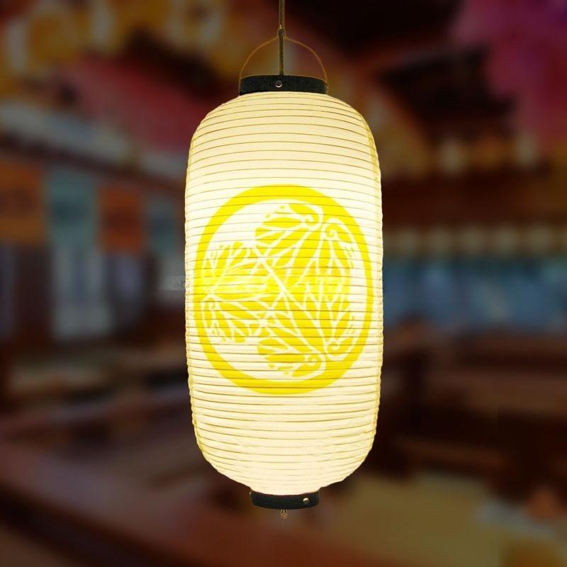 Japanese Style 25x50cm PVC Waterproof Lantern Sushi Ramen Izakaya Korean Cuisine Restaurant Pub Decor Hanging Lantern Outdoor