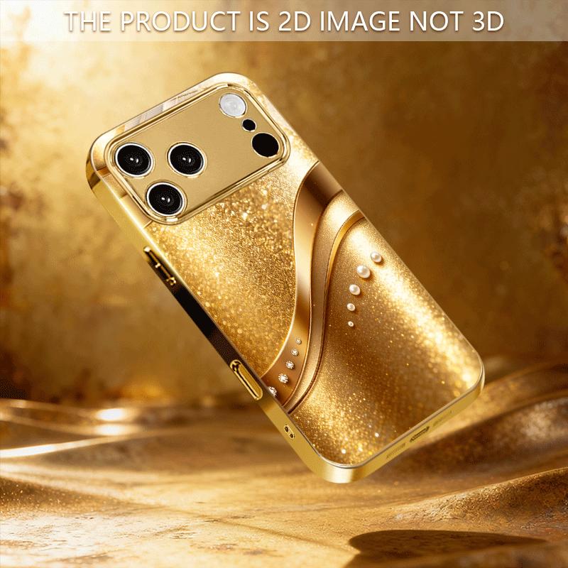 Wunderschönes Modisches Glänzendes Luxuriöses High-End Handyhülle Galvanisierte Glas HandyHülle für iPhone 17161514131211pm Pro Plus