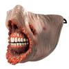 Horror Zombie Maske Cosplay Creppy Biochemischer Zombie Half Face Thriller Rotten Face Monster Latex Masken Halloween Kostüm Requisiten