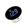 Round Battery Voltage Meter Lithium Lead-acid Tester Volt Gauge Voltage Gauge Meter for Most Batteries