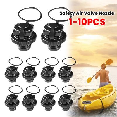 2 Stück Kayak Schlauchboot Stecker Ersatz Luftventil Düsenkappe Luftmatratze Stecker Ersatz Boston Ventil Für Schlauchboot Kayak Schlauchboot