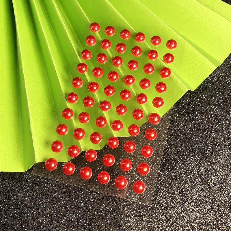 1pc Disposable Rhinestones Sticker Red Face EyeTeardrop Makeup Crystal Tattoo Sticker Children's Stage Show Face Eyes Decoration