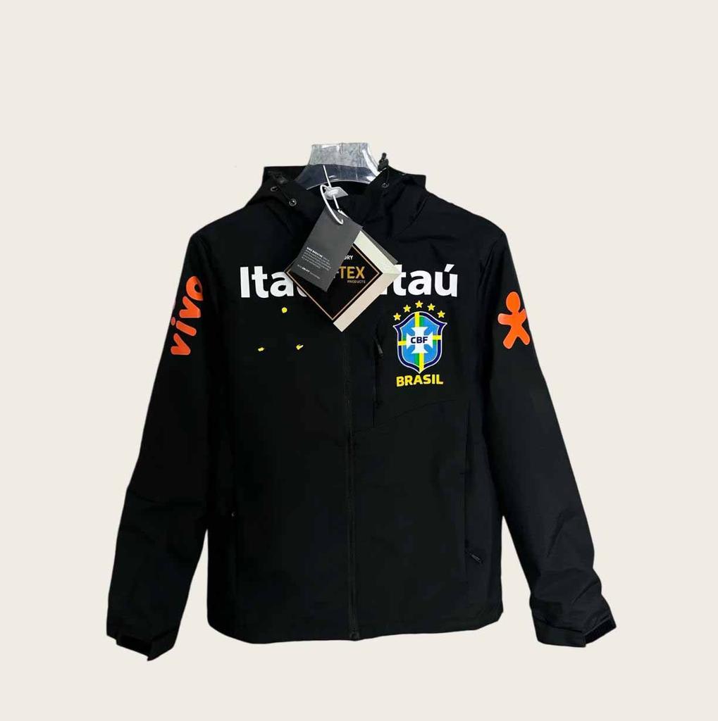 Trench casual brasiliano giacca a maniche lunghe giacca da allenamento giacca calda con cappuccio sottile per ragazzi e ragazze autunno e inverno