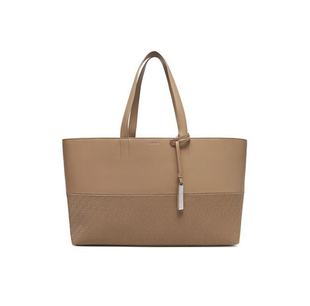 

Сумочка Calvin Klein Ck Mixmedia Shopper_Mono K60K613166 бежевый