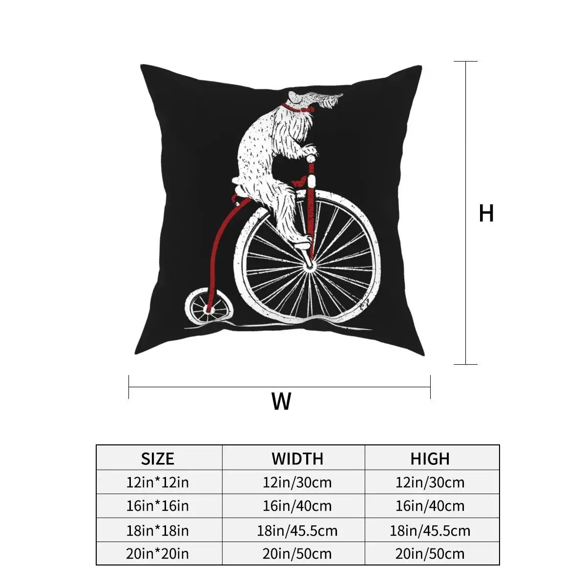 

Hipster Dog Square Pillow Case Decorative Pillow Cushion Covers 66x66cm чёрный