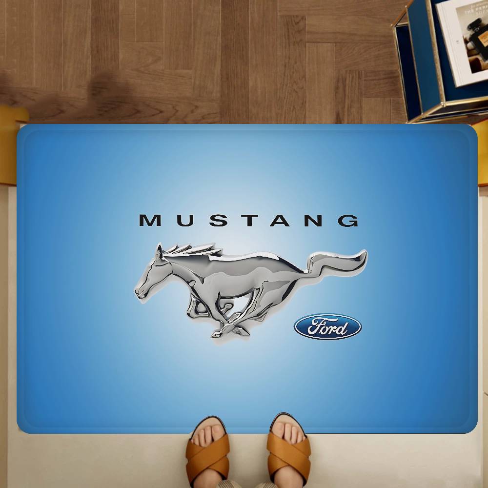 Horse Mustang Hallway Carpet Washable Non-Slip Living Room Sofa Chairs Area Mat Kitchen Doormat Area Rug