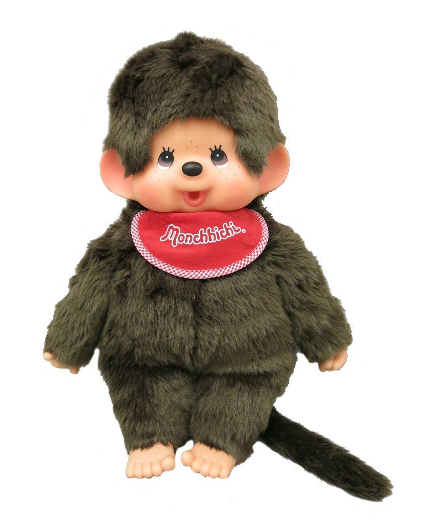 

Sekiguchi Monchhichi Premium Standard Plush Toy L Brown Boy Height 41cm Approx.