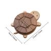 Wooden Turtle Shape Heat Insulation Pad Tea Cups Mugs Table Protection Coaster Decorative Hot Drink Mat Kitchen Dining Accessory