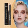 Mocha Brown Shimmer Eye Stick-Silky Smooth Effortless Blend Eye-Catching Sparkle Non-Smudging Long-Wearing for Daily Makeup