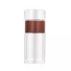 PINYU Double-Layer Borosilicate Glass Tea Infuser Cup