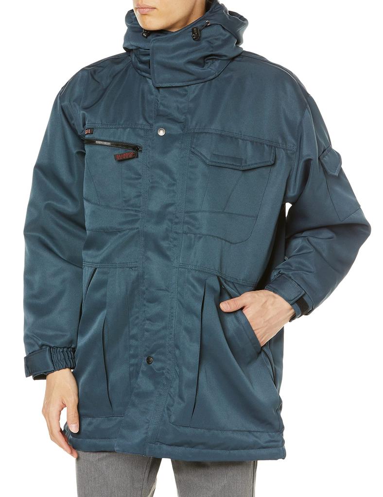 [COCOS Nobuoka] A-2766 Cold Weather Coat, Seal Navy, EL