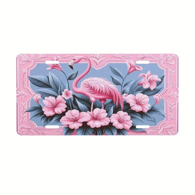 Souvenir Metal License Plate, Custom Auto Sign 15x30cm