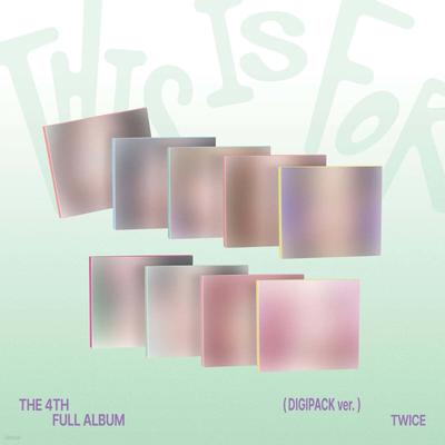 TWICE - 4th Album: THIS IS FOR CONFETTI [DIGIPACK Ver.] [Random Delivery Out of 9 Types]