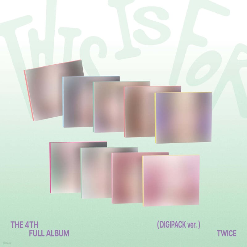 

TWICE - 4th Album: THIS IS FOR CONFETTI [DIGIPACK ver.] [Random delivery out of 9 types]
