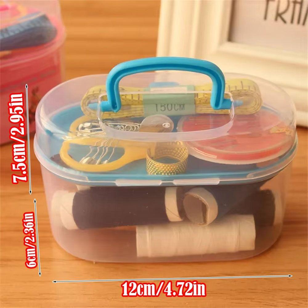 Multifunktionales Nähset mit Obernadel Einfaches Nähen Quiltnähnadel mit Aufbewahrungsbox Nähzubehör-Set