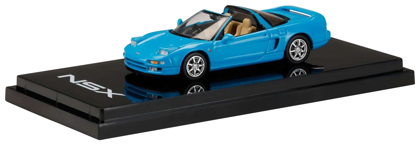 

HJ64 Honda NSX Type T со съемной крышей Phoenix Blue Готовый продукт 1/64 синий
