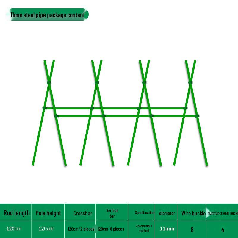 Vegetable Garden Climbing Support: Bean, Cucumber, and Runner Bean Trellis Frame