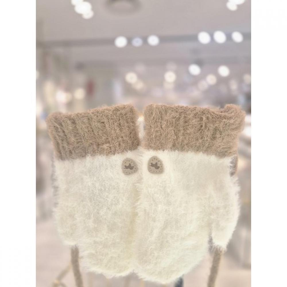 ETTOI Tobin Knit Ear Warmer X Glove Set 07t777005s1